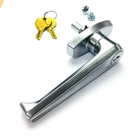 steel cabinet handle with lock|Cabinet Door Handles and Locks Locking Cabinet Handles.